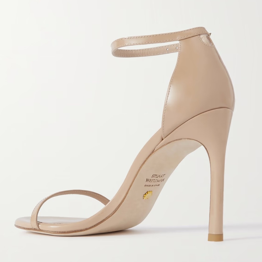 Stuart Weitzman Nudistsong Beige Sandals - Size 9 - Great Condition - Picture 3 of 9